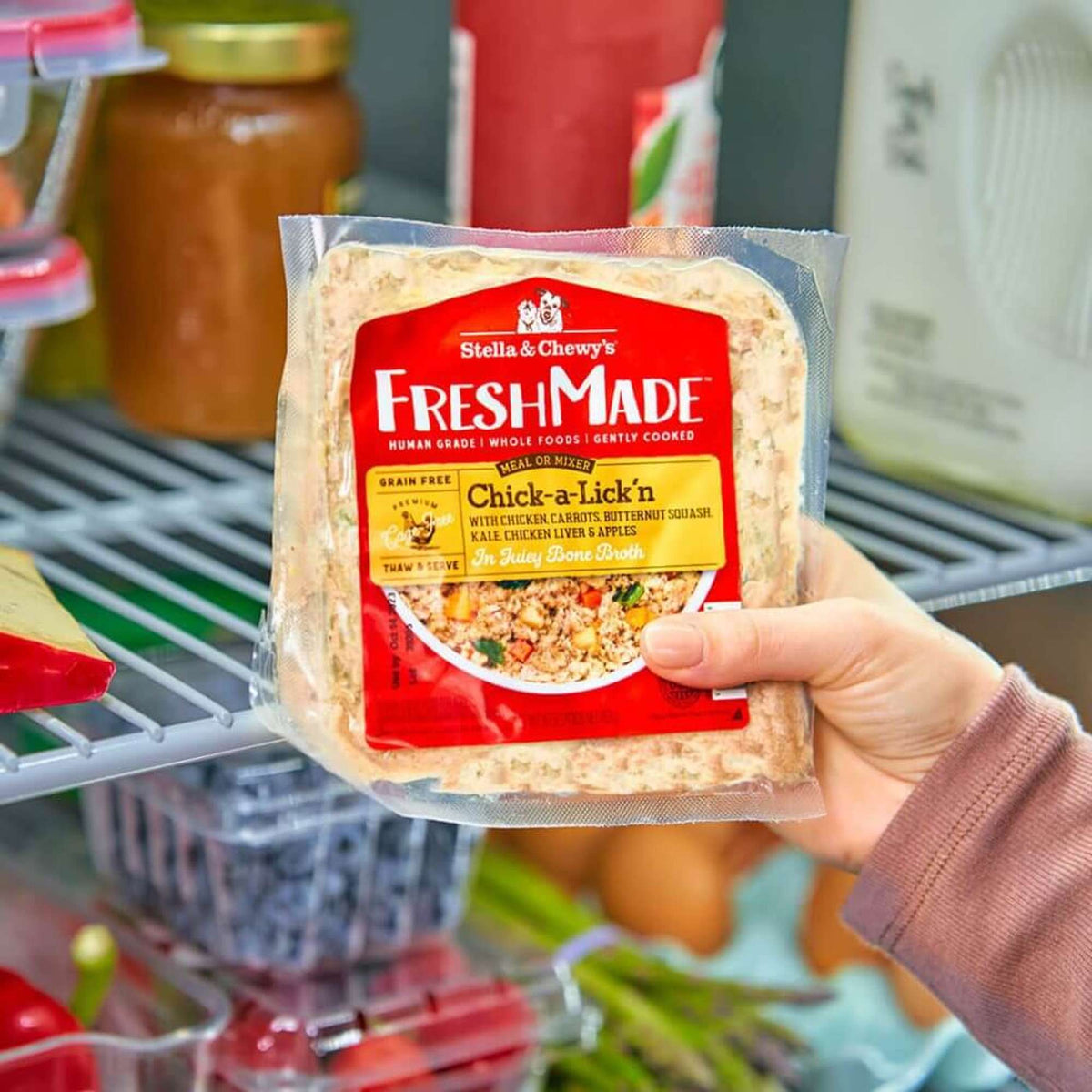 Stella &amp; Chewy&#39;s Fresh Made Chick-a-Lick&#39;n Gently Cooked Dog Food