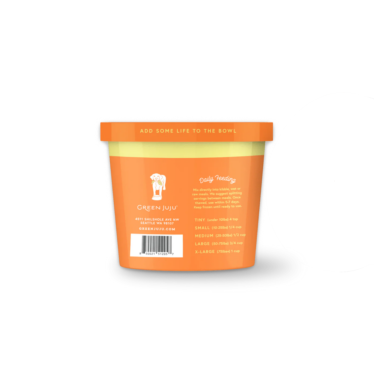 Green Juju Golden Blend Frozen Dog Supplement