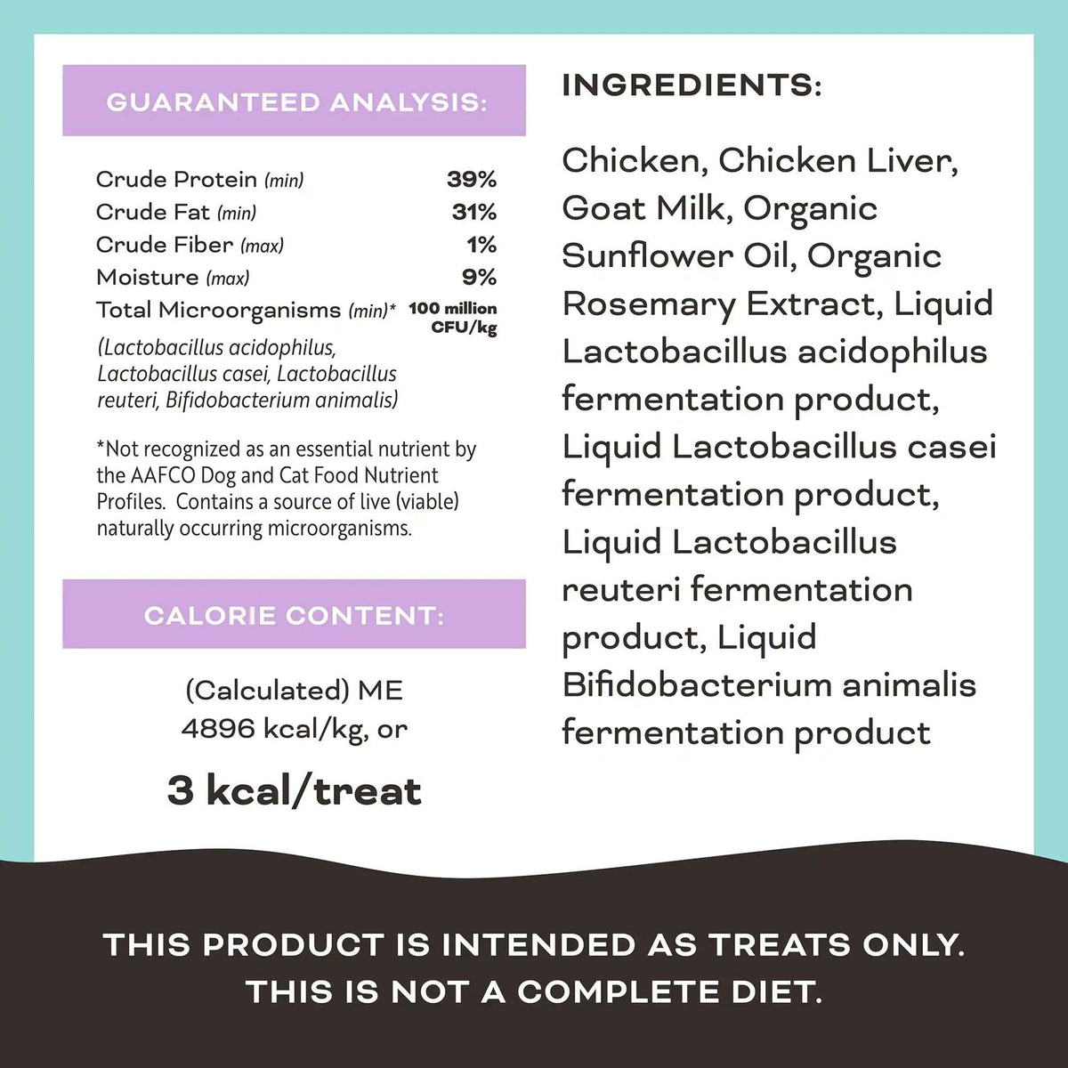Primal The G.O.A.T Freeze-Dried Chicken &amp; Goat Milk Cat Treats