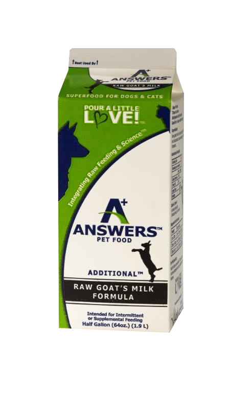 Answers Dog &amp; Cat Frozen Raw Goat&#39;s Milk