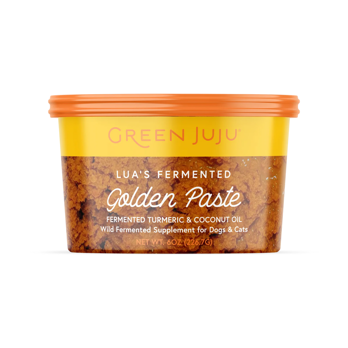 Green Juju Lua&#39;s Fermented Golden Paste Frozen Dog &amp; Cat Supplement