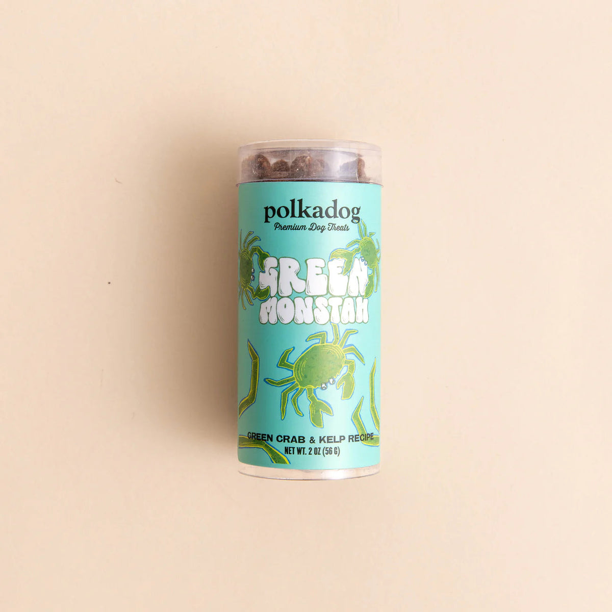 Polkadog Bakery Green Monstah Crab &amp; Kelp Dog Treats