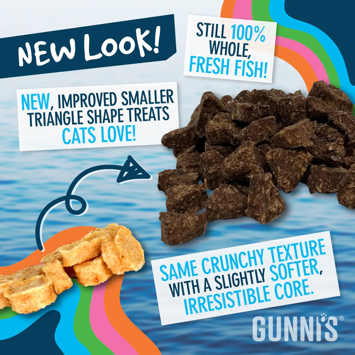 Gunni&#39;s Pet Taste of Iceland Wolffish Mini Morsels Cat Treats