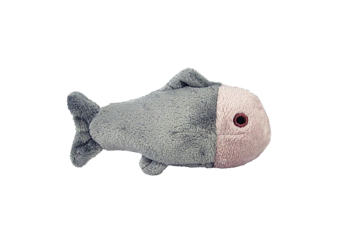 Fluff &amp; Tuff Guppy Fish Dog Toy