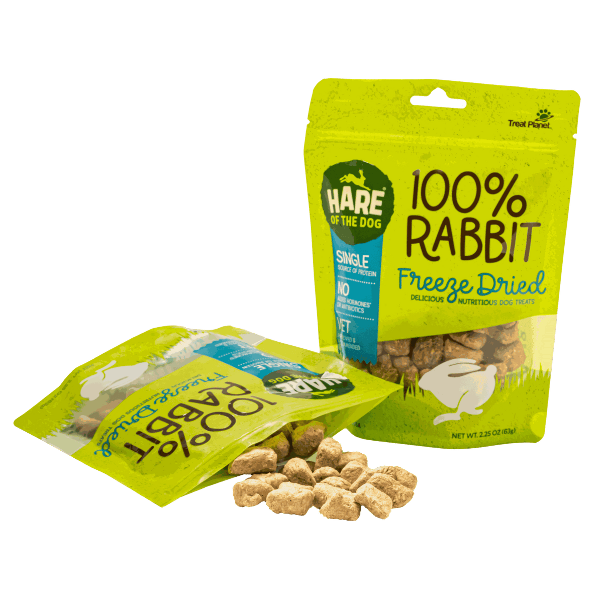 Hare of the Dog 100% Rabbit Freeze-Dried Dog Treats