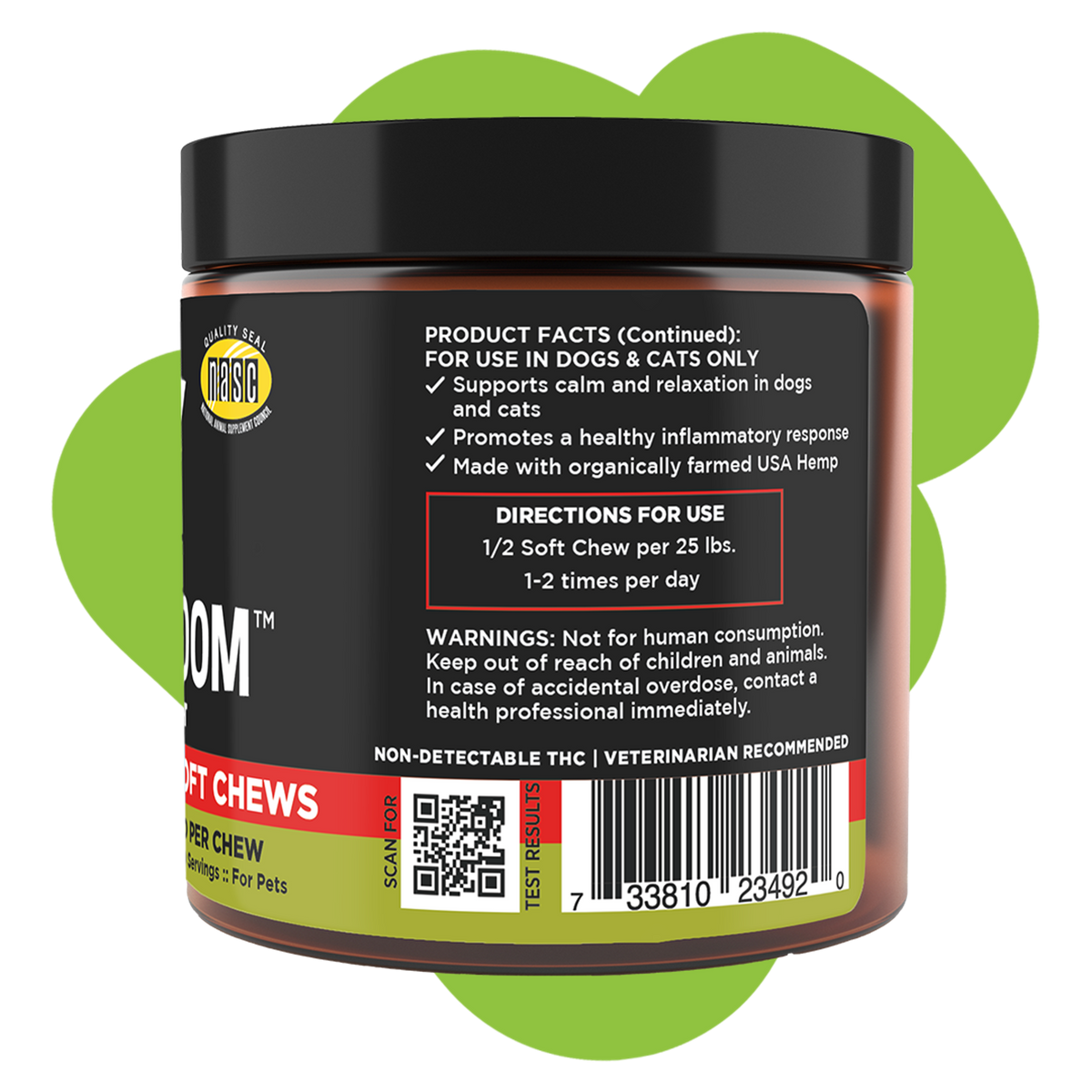 Super Snout Hemp Hemp+Shrooms Immune Support Hemp Chews for Dogs &amp; Cats