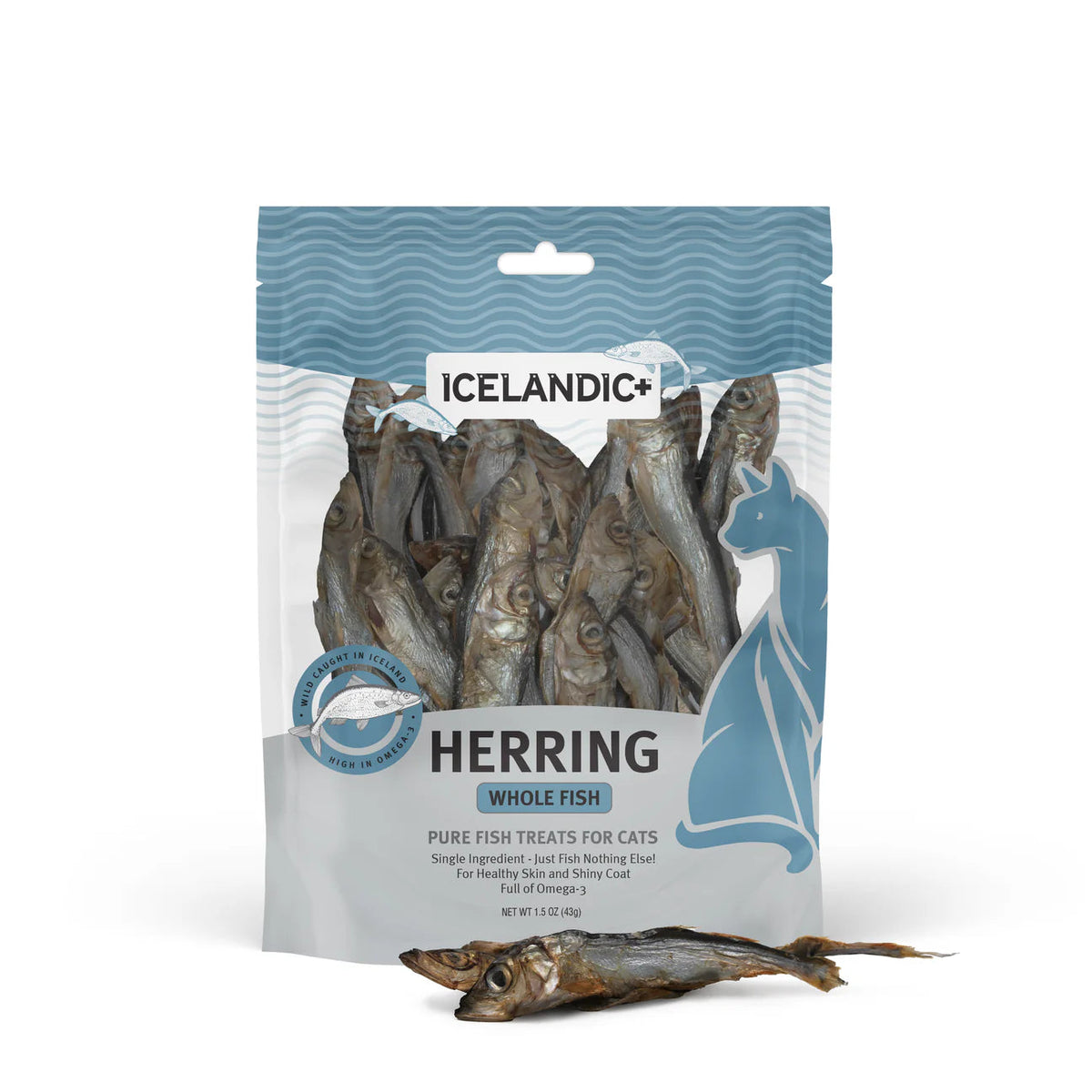 Icelandic+ Herring Whole Fish Cat Treats