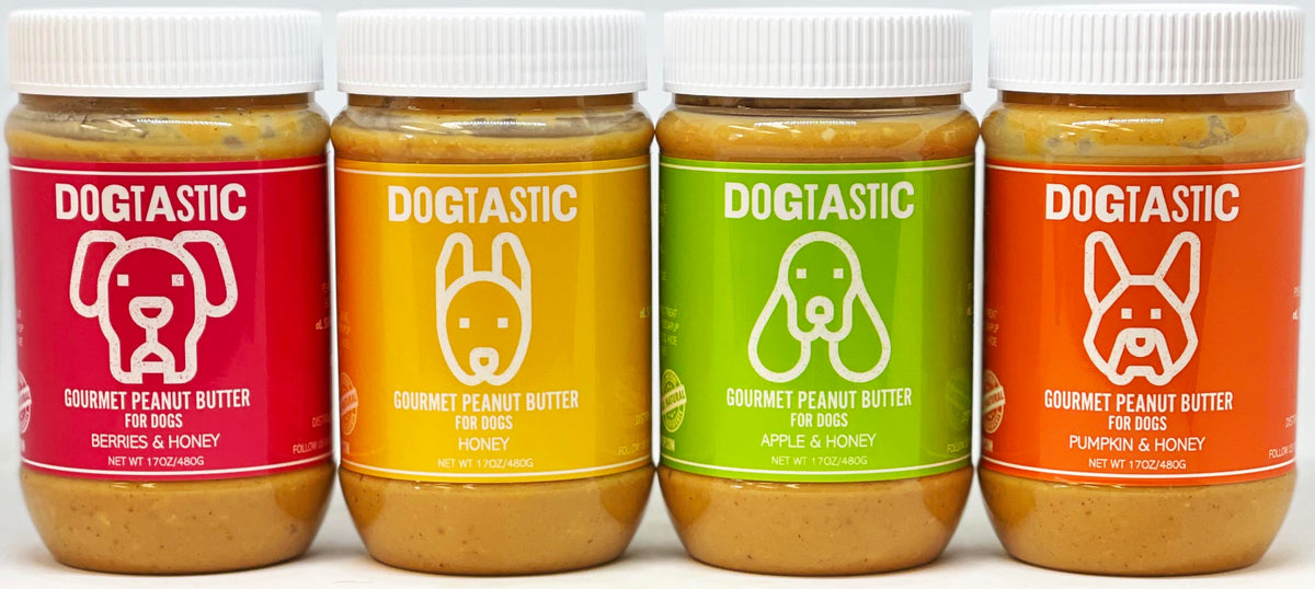 SodaPup Dogtastic Gourmet Peanut Butter for Dogs - Pumpkin & Honey Flavor