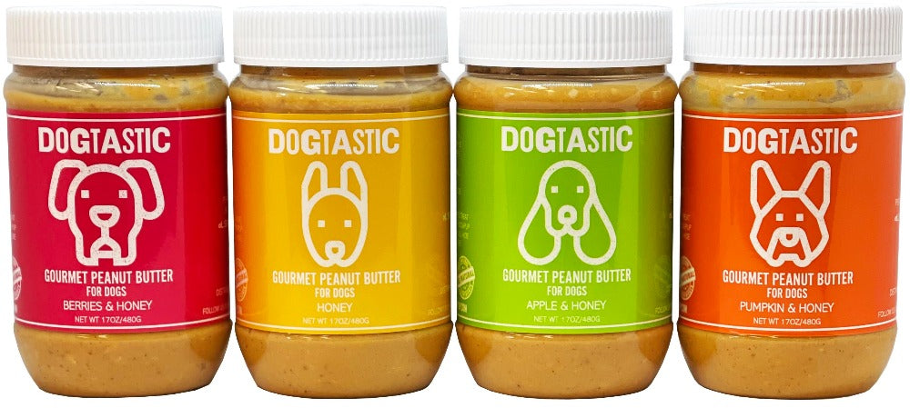 SodaPup Dogtastic Gourmet Peanut Butter for Dogs - Berries & Honey Flavor