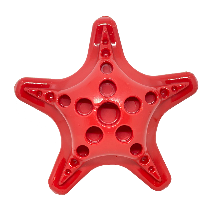 SodaPup Starfish Ultra Durable Nylon for Aggressive Chewers Dog Chew Toy