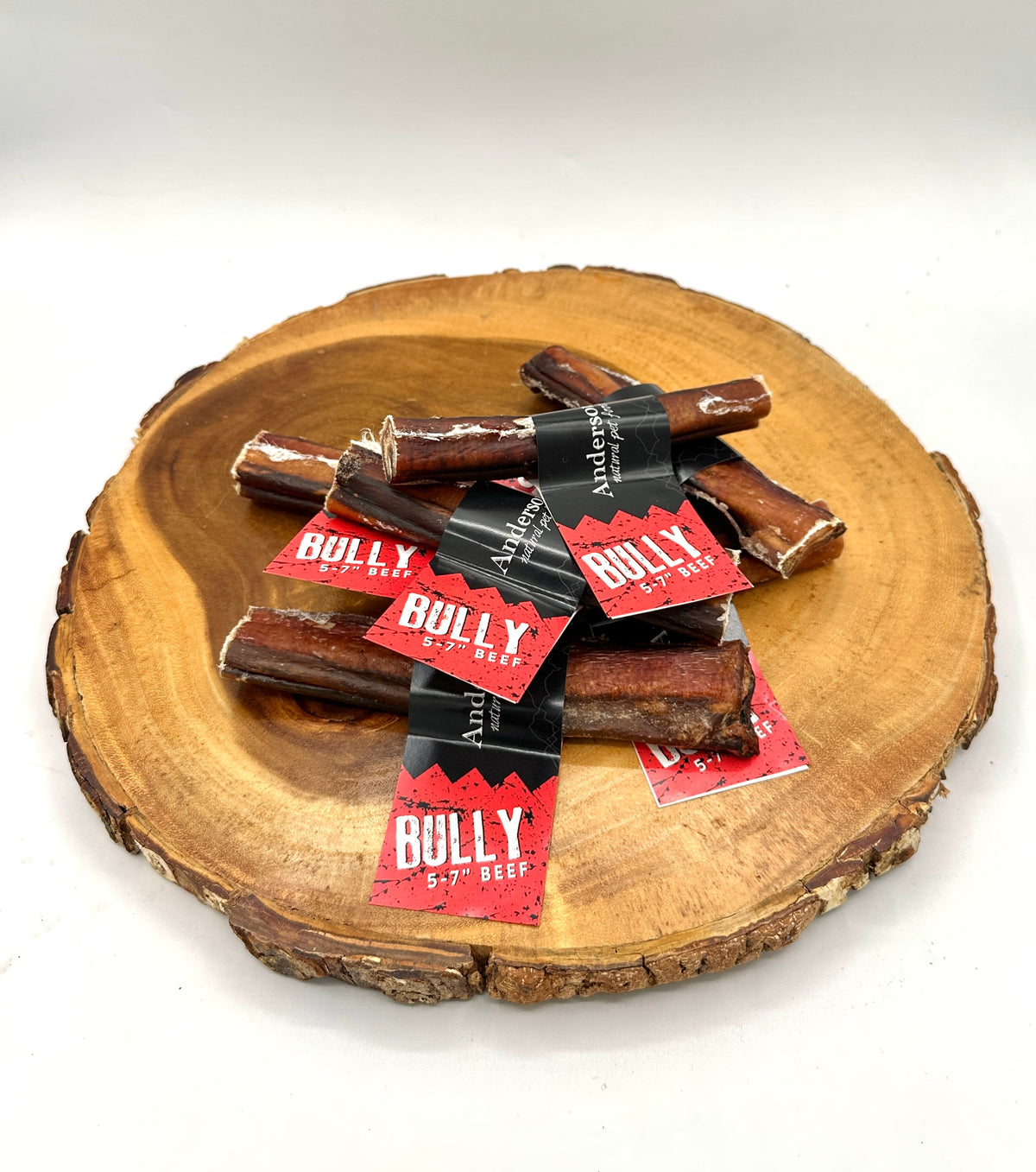 Anderson&#39;s Colorado Grass-Fed Beef Bully Stick Long Lasting Dog Chew