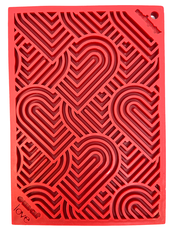 SodaPup Heart Design "Love" eMat Lick Mat