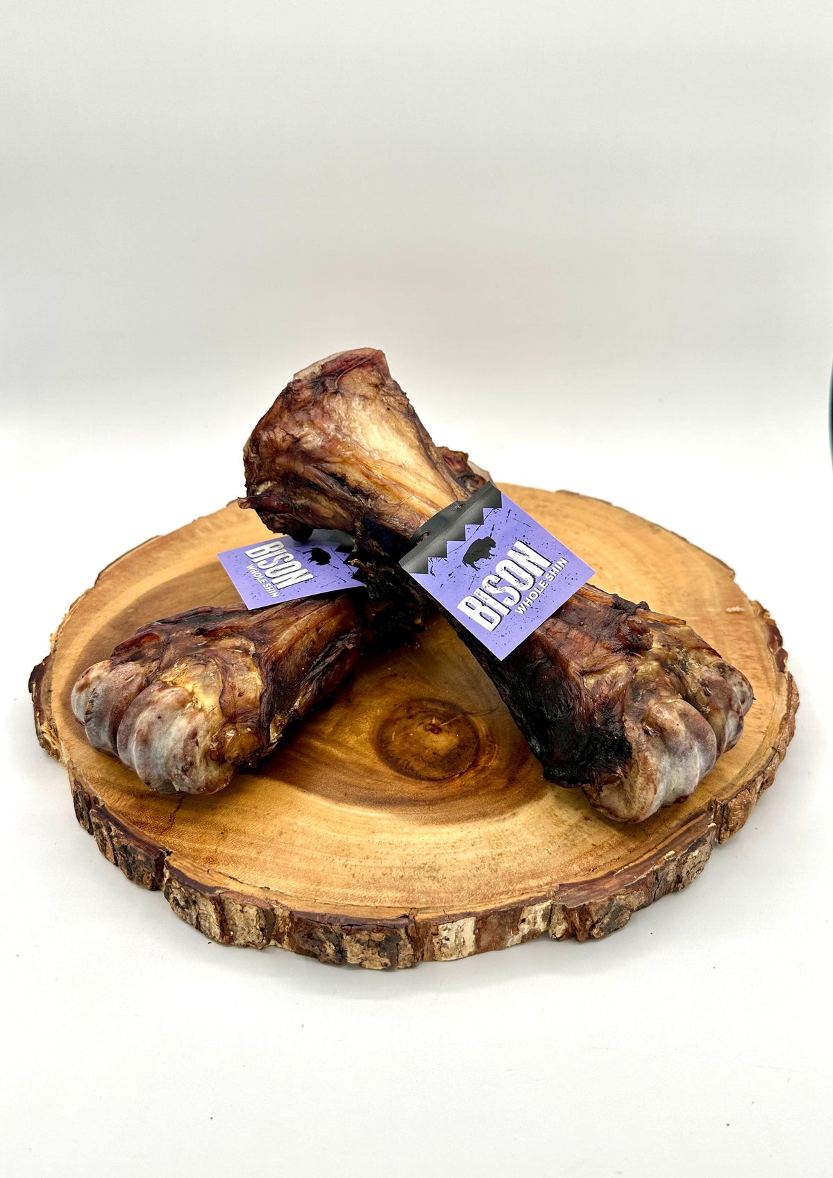 Anderson&#39;s Colorado Pasture-Raised Baked Bison Whole Shin Bone Dog Chew