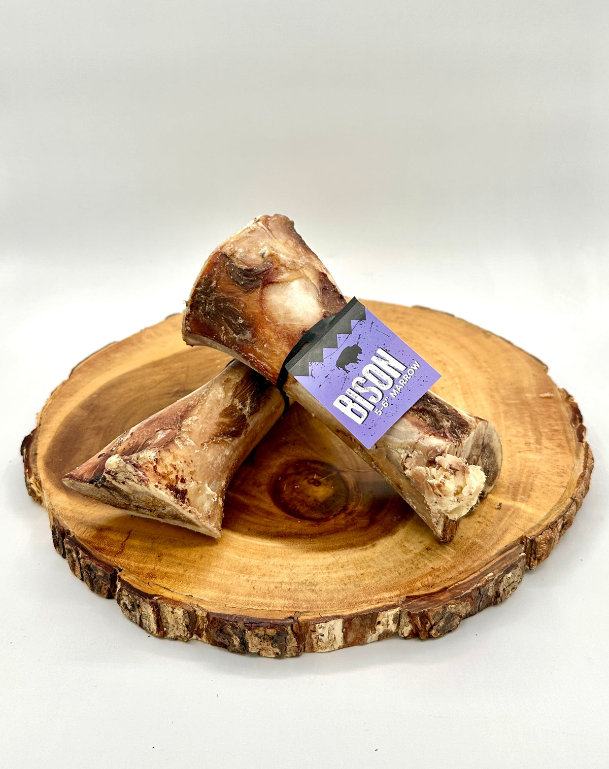 Anderson&#39;s Colorado Pasture-Raised Baked Bison Marrow Bone Dog Chew