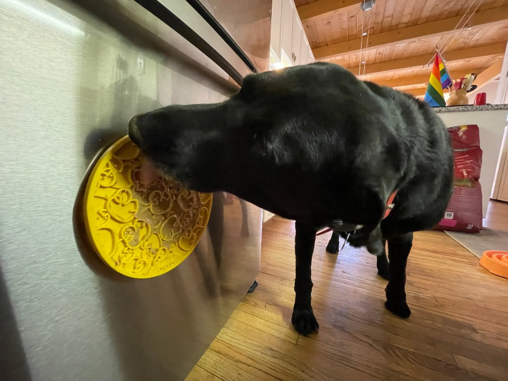 SodaPup Duckies Design eMat Enrichment Lick Mat With Suction Cups