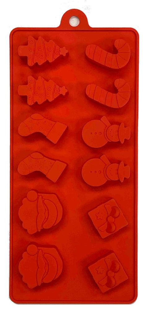 SodaPup Dogtastic Jelly Shots Silicone Mold Christmas Shapes