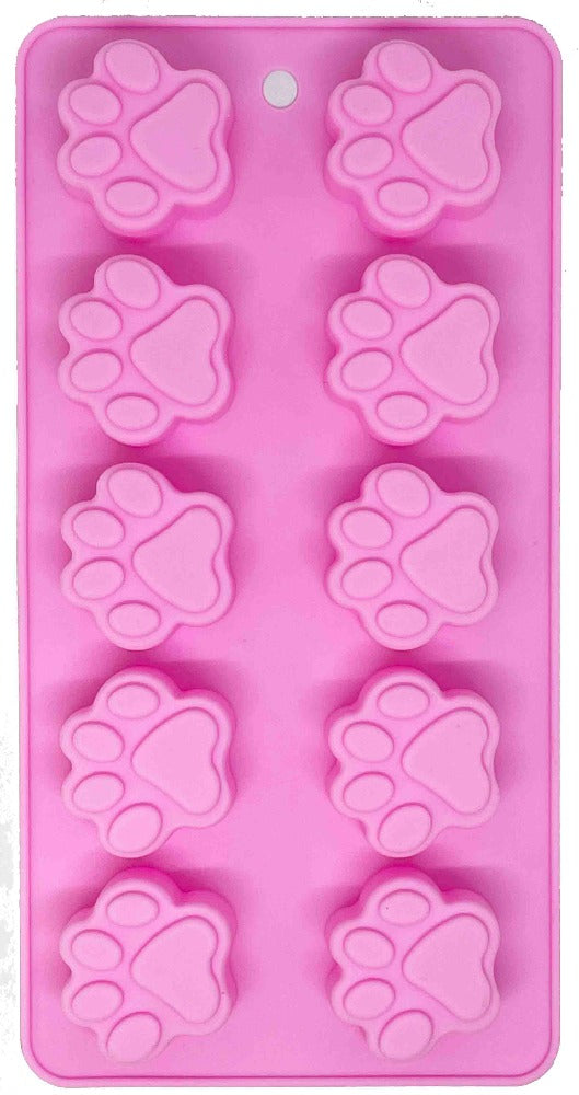 SodaPup Dogtastic Jelly Shots Silicone Mold Paw Shape