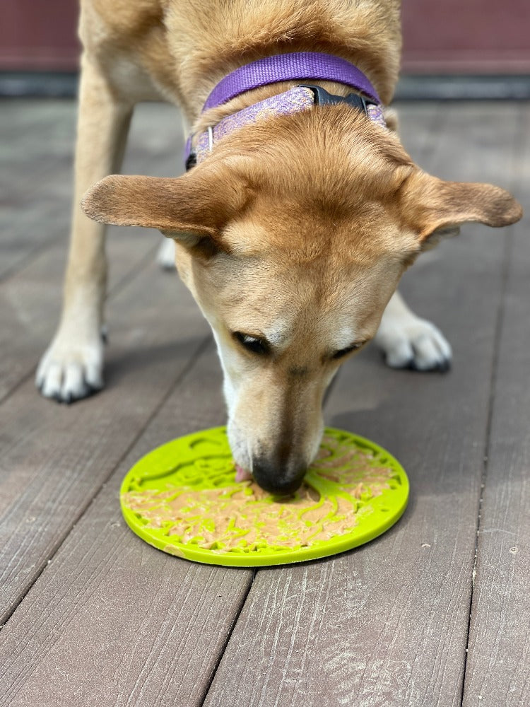 SodaPup  Tree of Life eMat Enrichment Lick Mat With Suction Cups