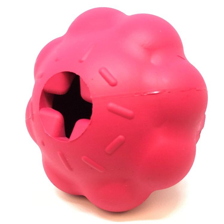 SodaPup Cupcake Durable Rubber Chew Toy & Treat Dispenser