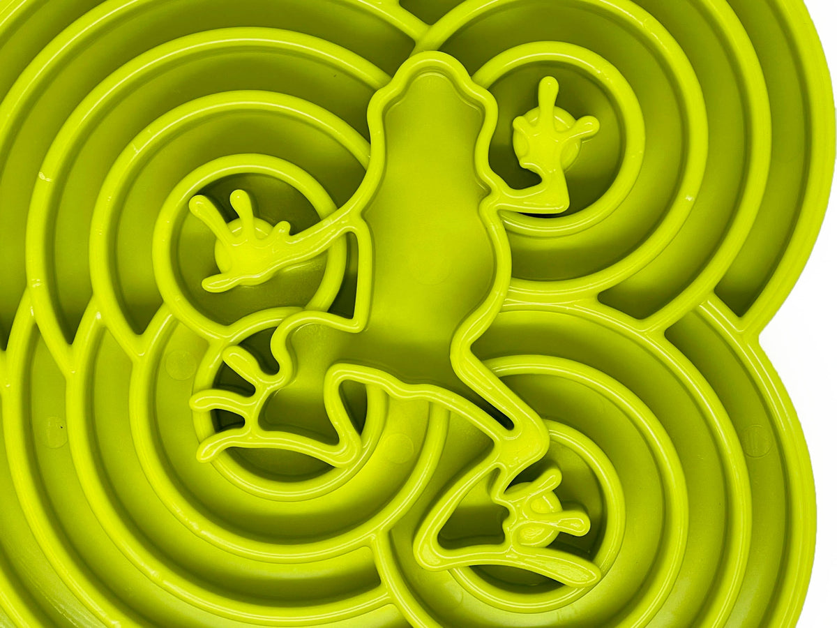 SodaPup Water Frog Design eTray Enrichment Tray for Dogs