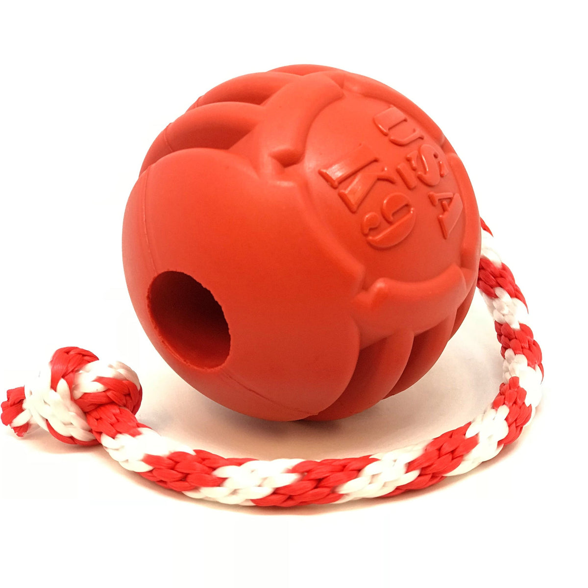SodaPup USA-K9 Stars and Stripes Ultra-Durable Rubber Chew Toy