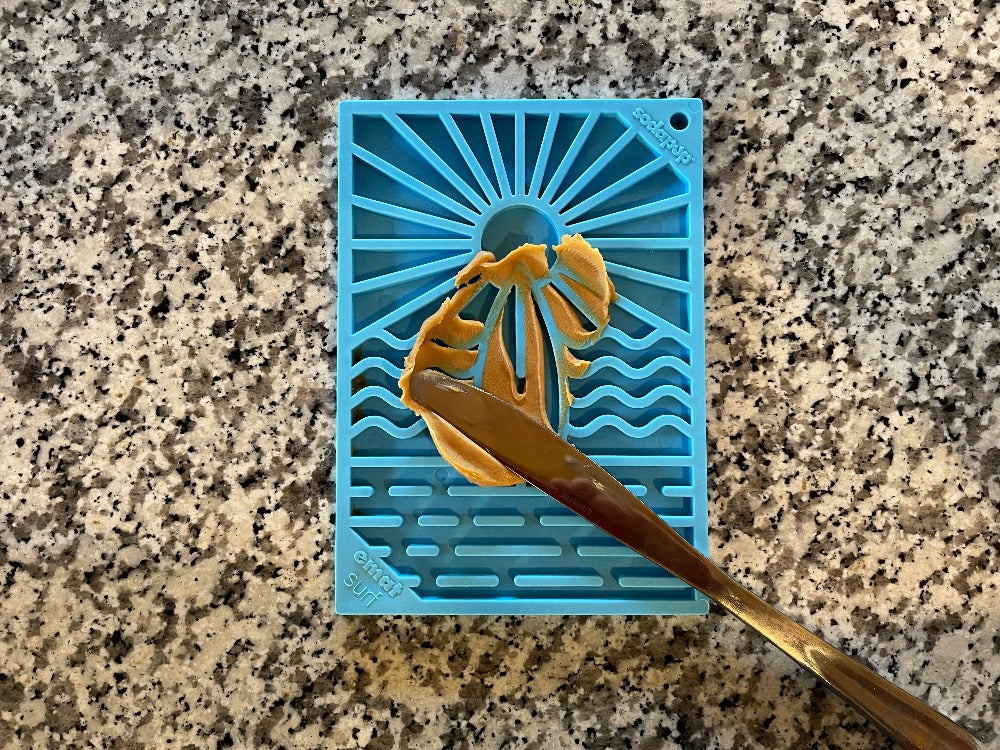 SodaPup  Surf's Up Design eMat Enrichment Lick Mat