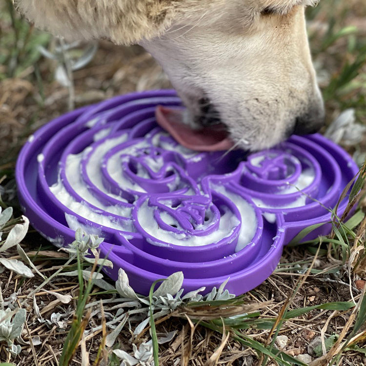 SodaPup Water Frog Design eTray Enrichment Tray for Dogs