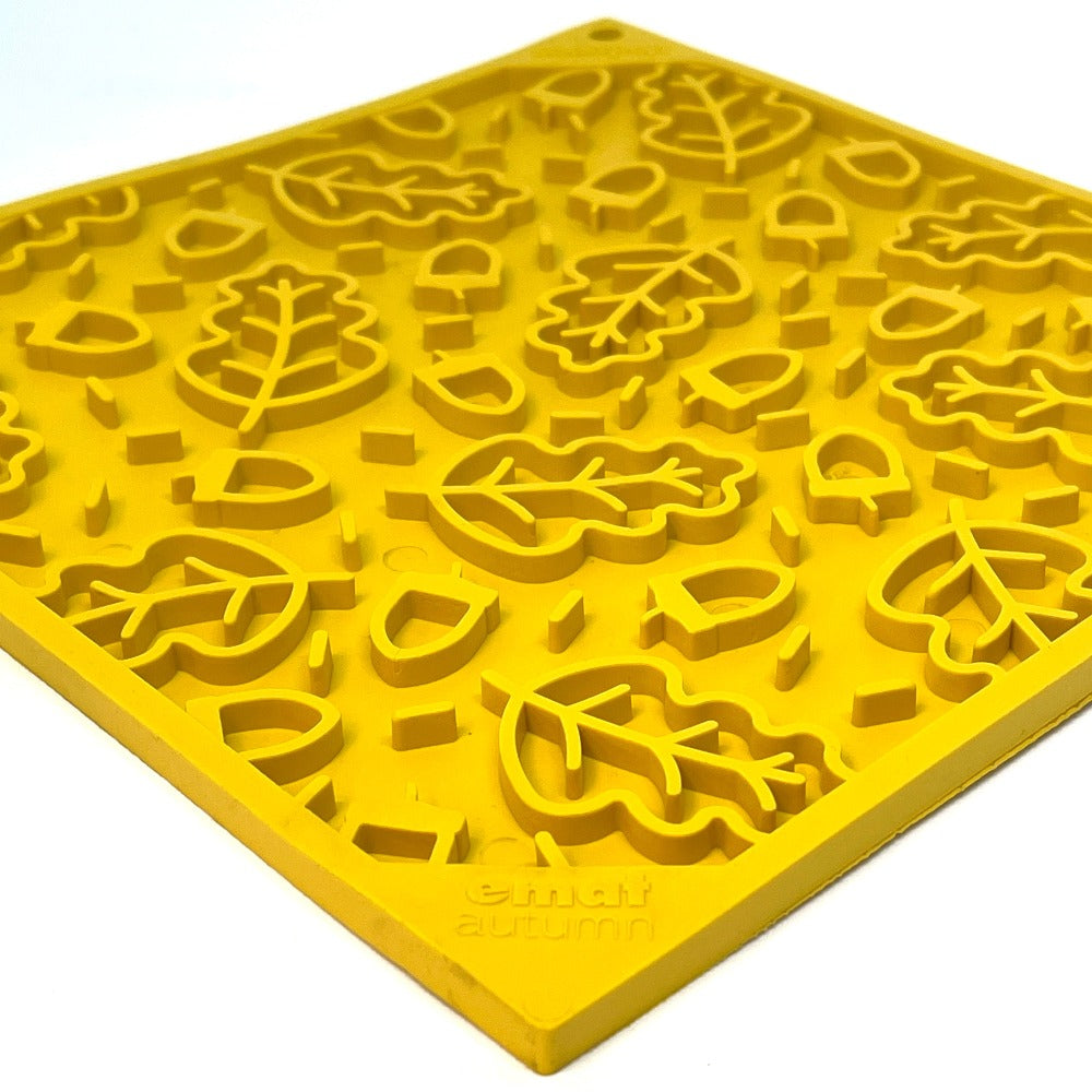 SodaPup Autumn Design eMat Enrichment Lick Mat