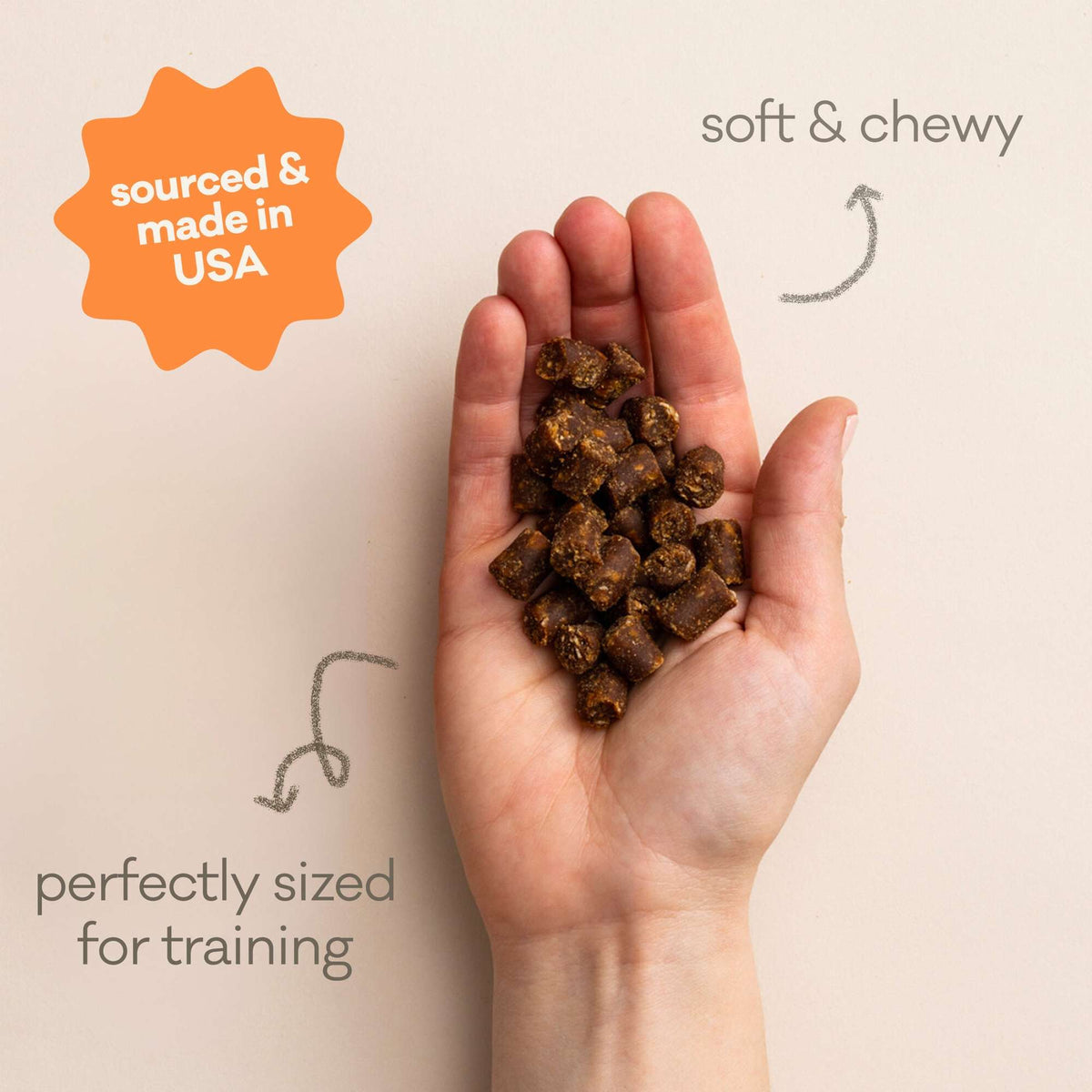 Polkadog Bakery Soft &amp; Chewy Wonder Nuggets Peanut Butter Dog Treats