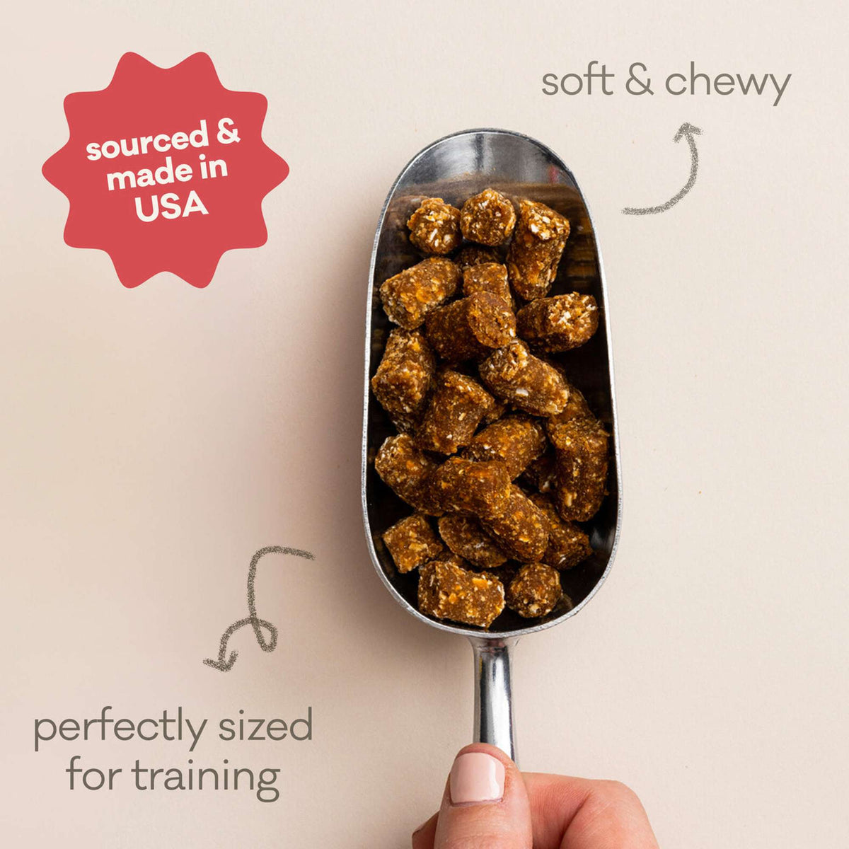 Polkadog Bakery Soft &amp; Chewy Wonder Nuggets Sweet Potato &amp; Beef Dog Treats