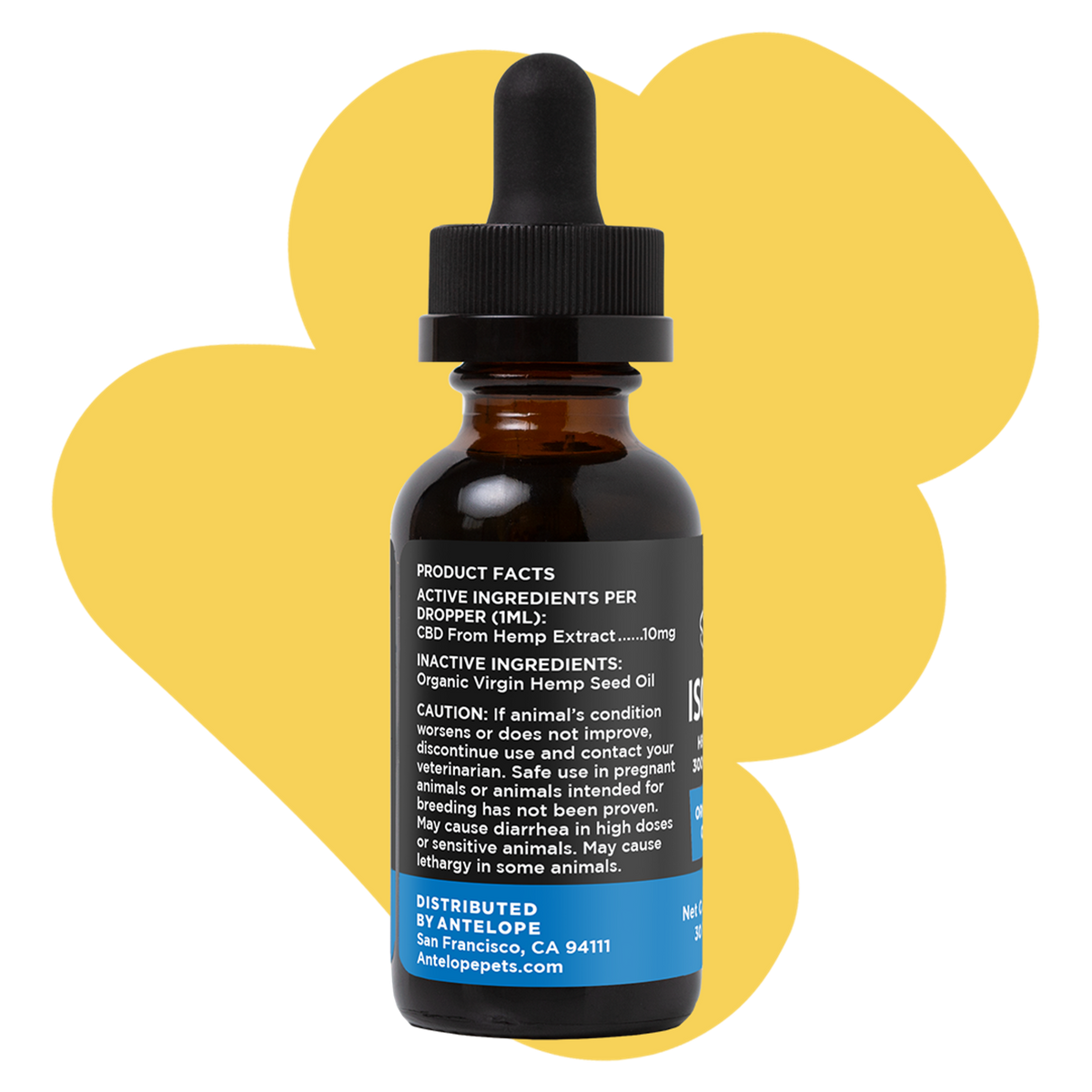 Super Snout Hemp Isohemp-300 Hemp Oil Extract for Dogs &amp; Cats