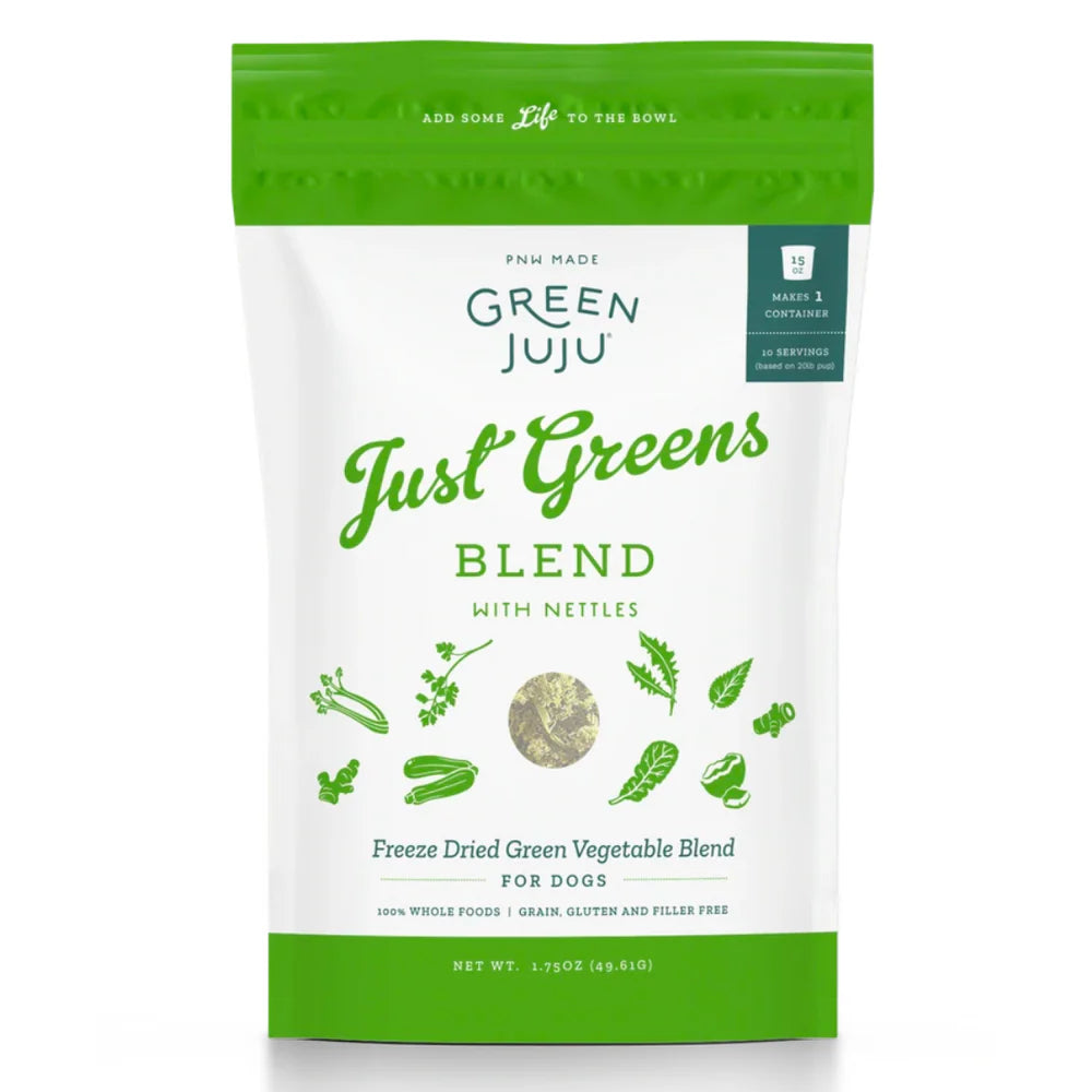 Green Juju Freeze-Dried Just Greens Dog Supplement