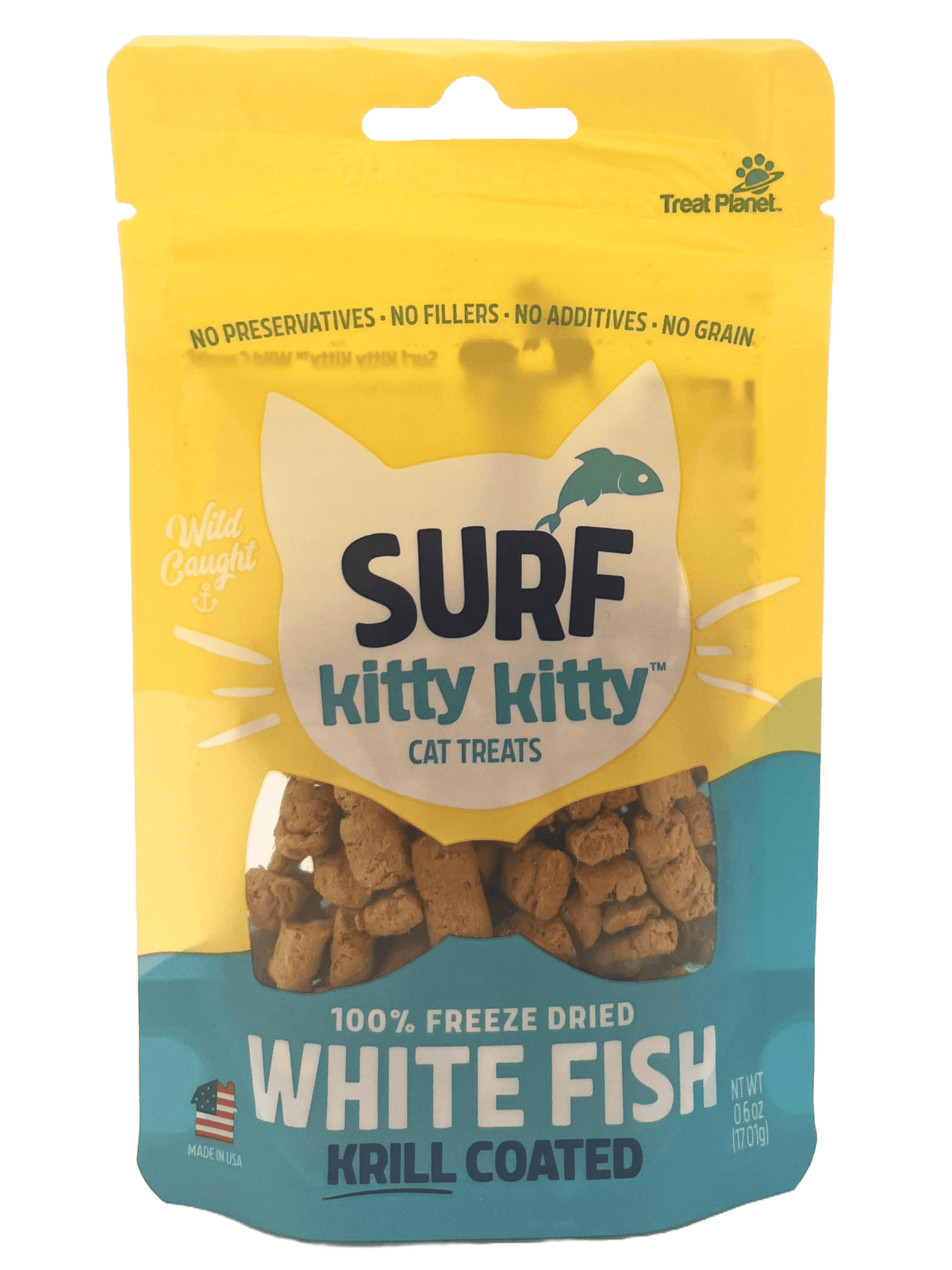 Surf Kitty Kitty Freeze-Dried Whitefish Cat Treats