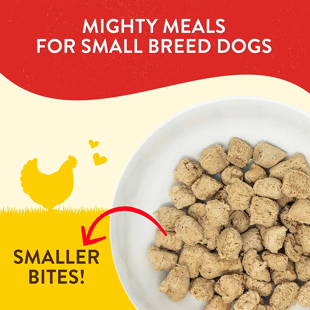 Stella &amp; Chewy&#39;s Freeze-Dried Raw Lil Bites Chicken Dog Food