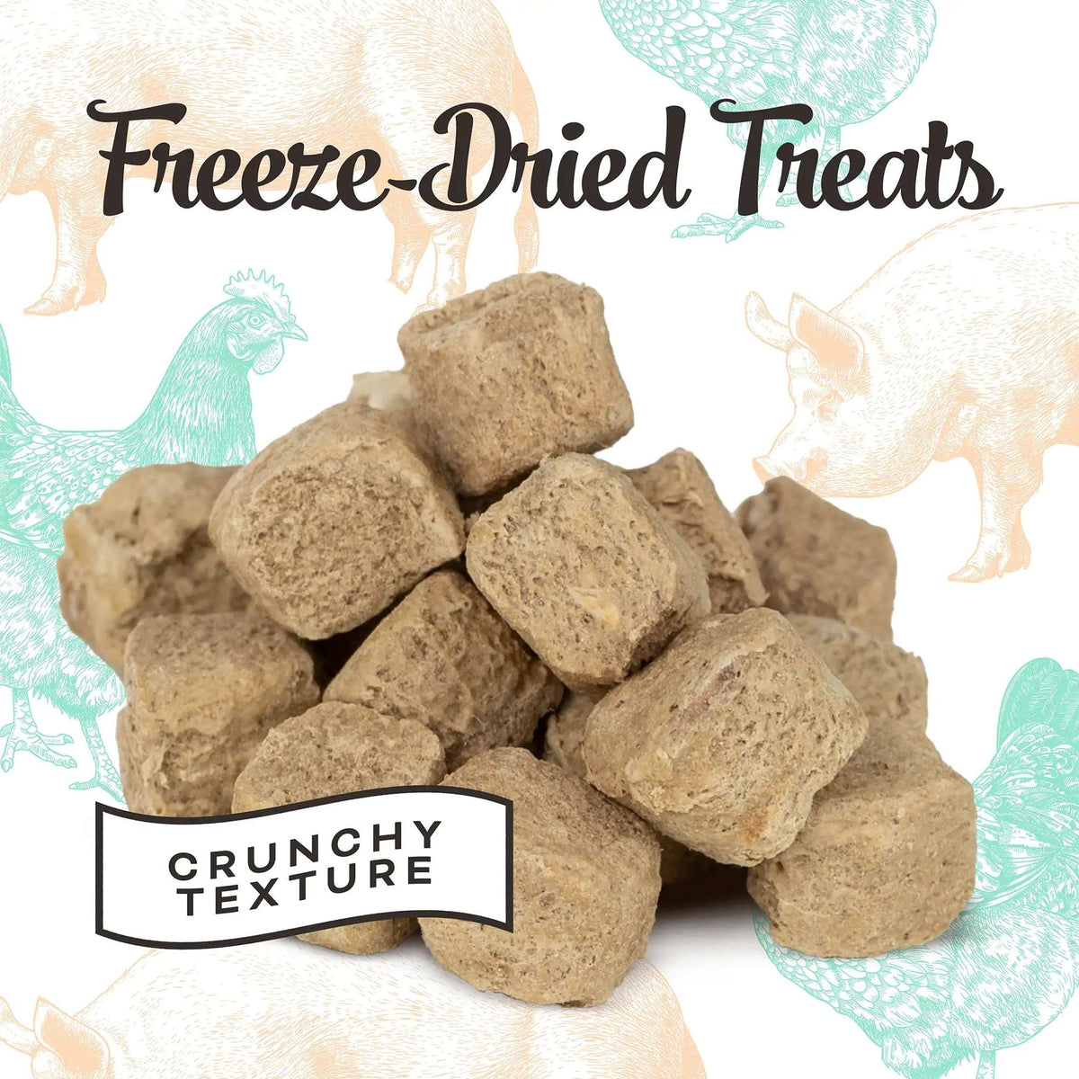 Primal Liver Laugh Love Freeze-Dried Chicken Dog Treats