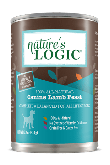 Nature&#39;s Logic Canine Lamb Feast Canned Dog Food