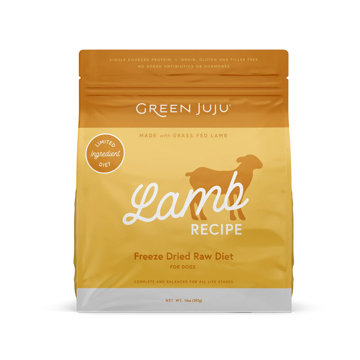 Green Juju Freeze-Dried Raw Lamb Dog Food