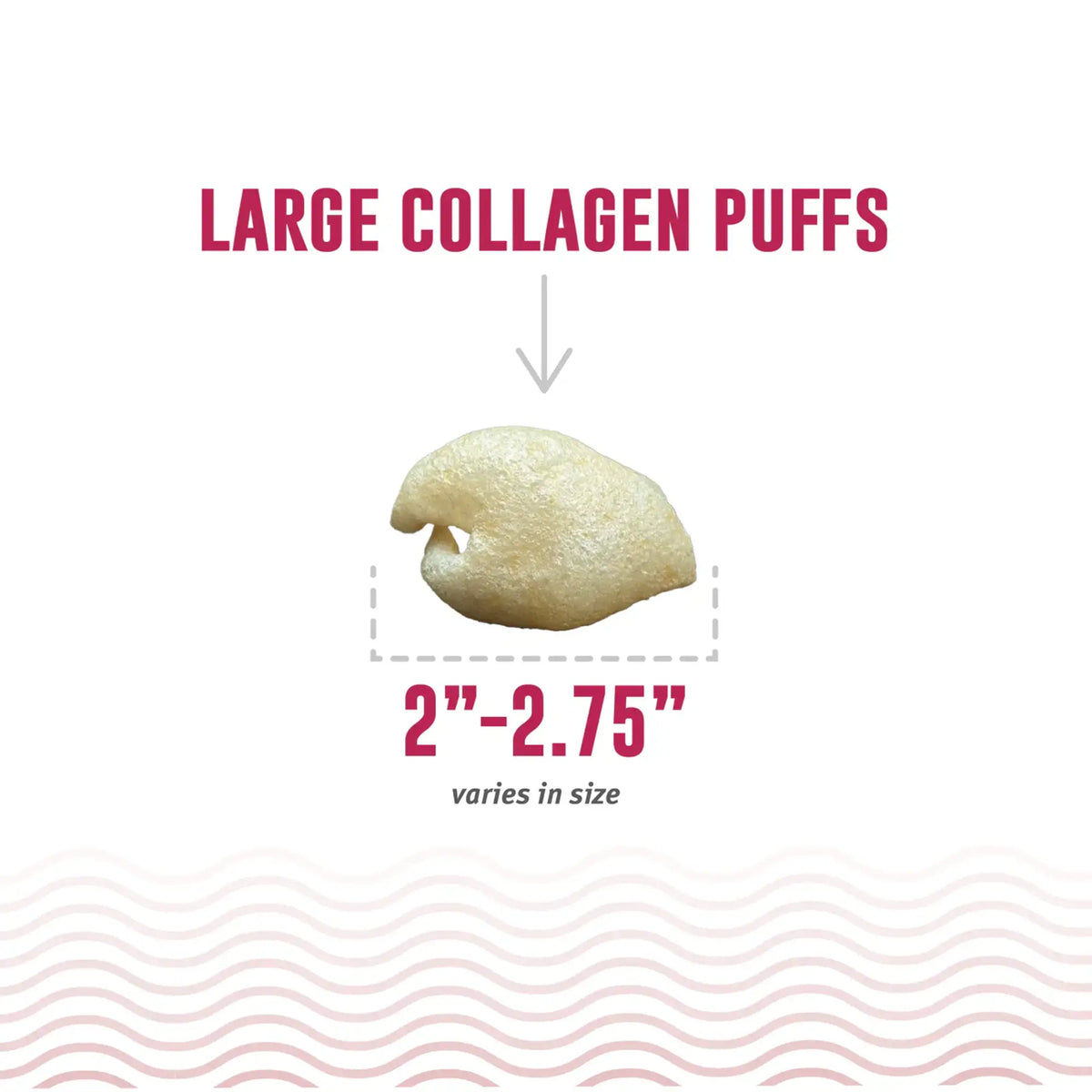 Icelandic+ Collagen Puffs Baked Beef Collagen with Dehydrated Kelp Dog Treats