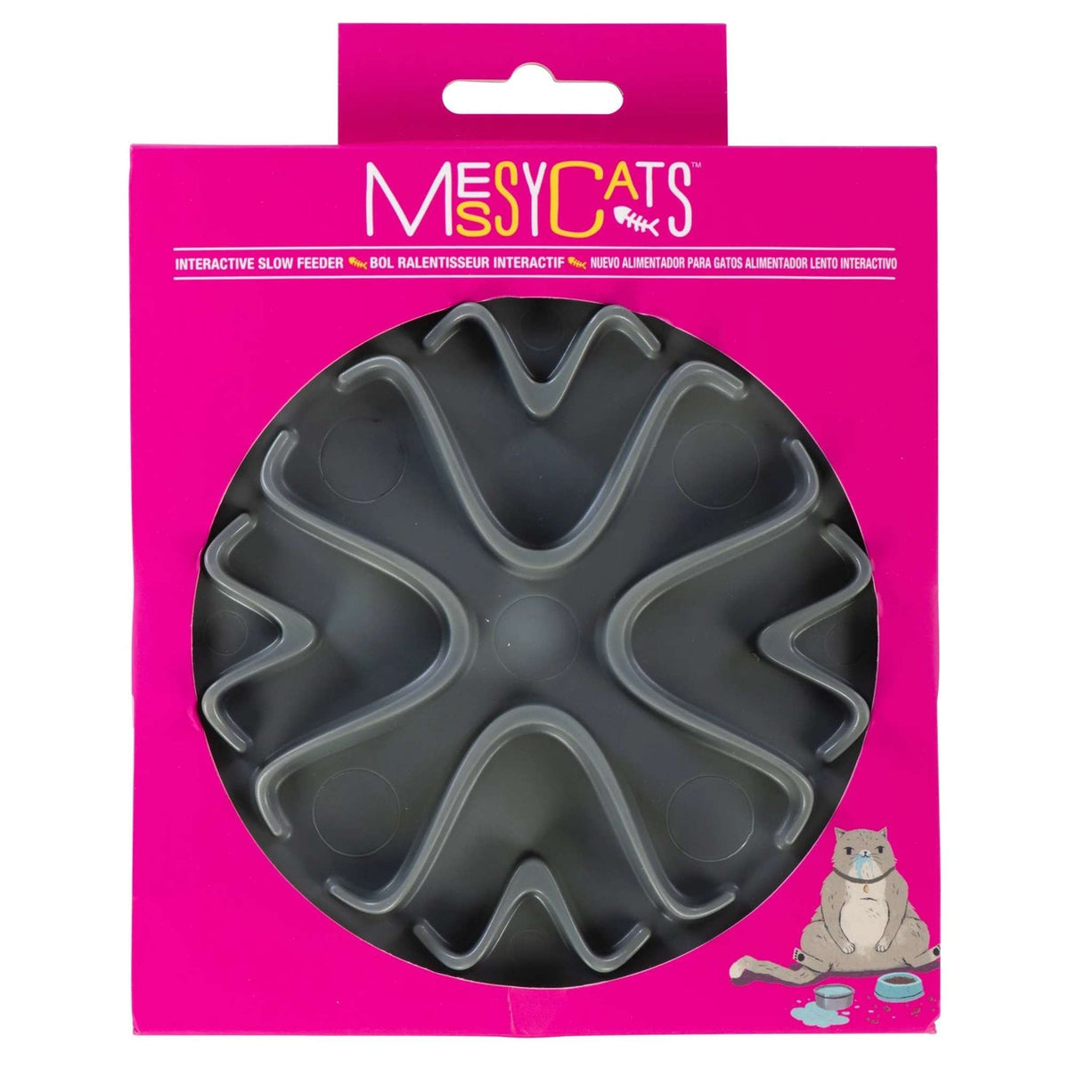 Messy Mutts Interactive Slow Feeder for Cats