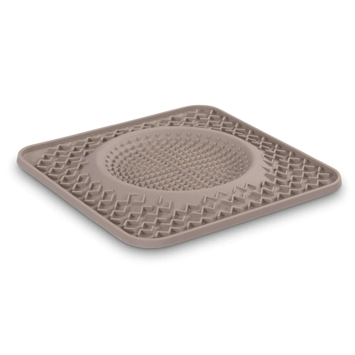Messy Mutts Therapeutic Lick Mat with Bowl Center for Dogs and Cats
