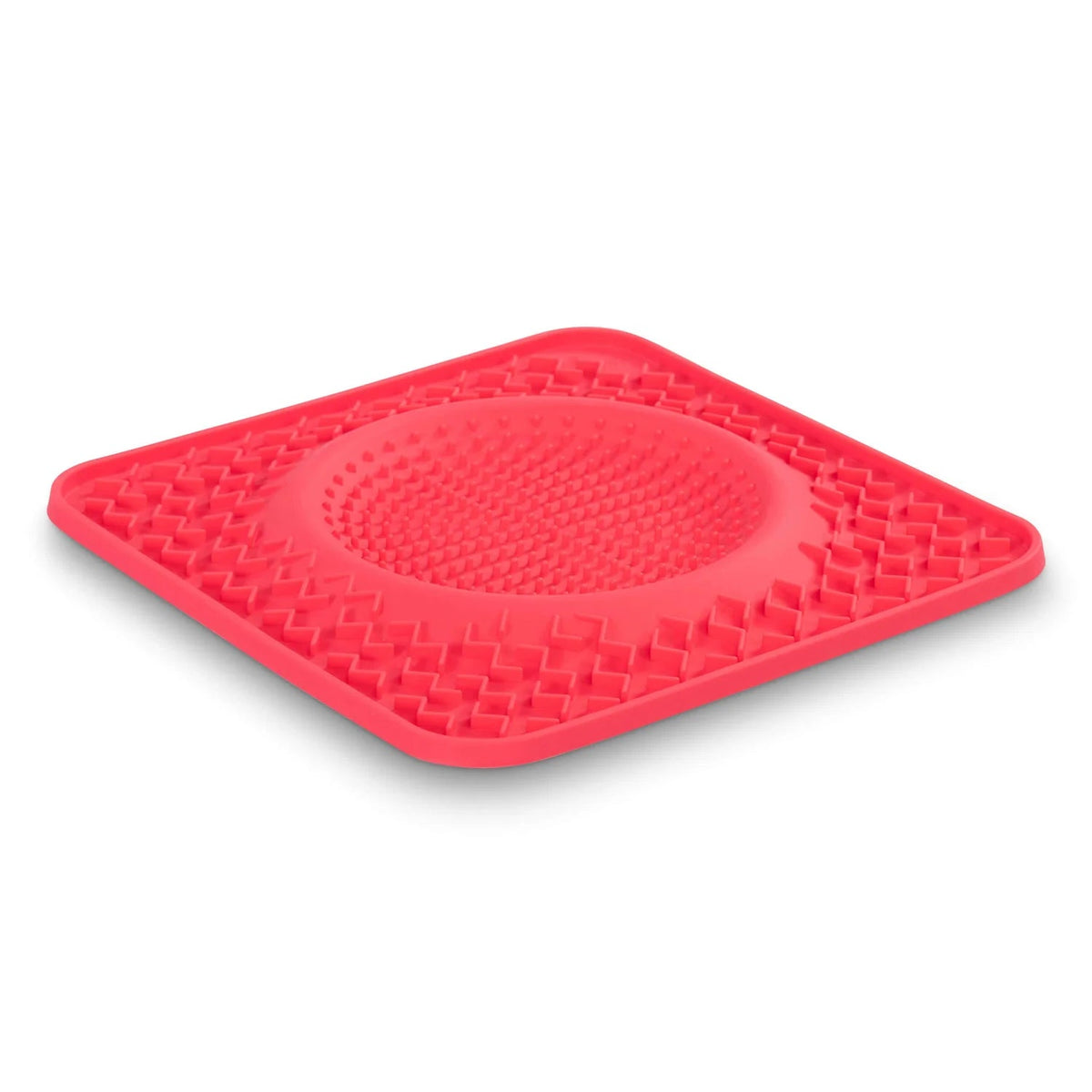 Messy Mutts Therapeutic Lick Mat with Bowl Center for Dogs and Cats
