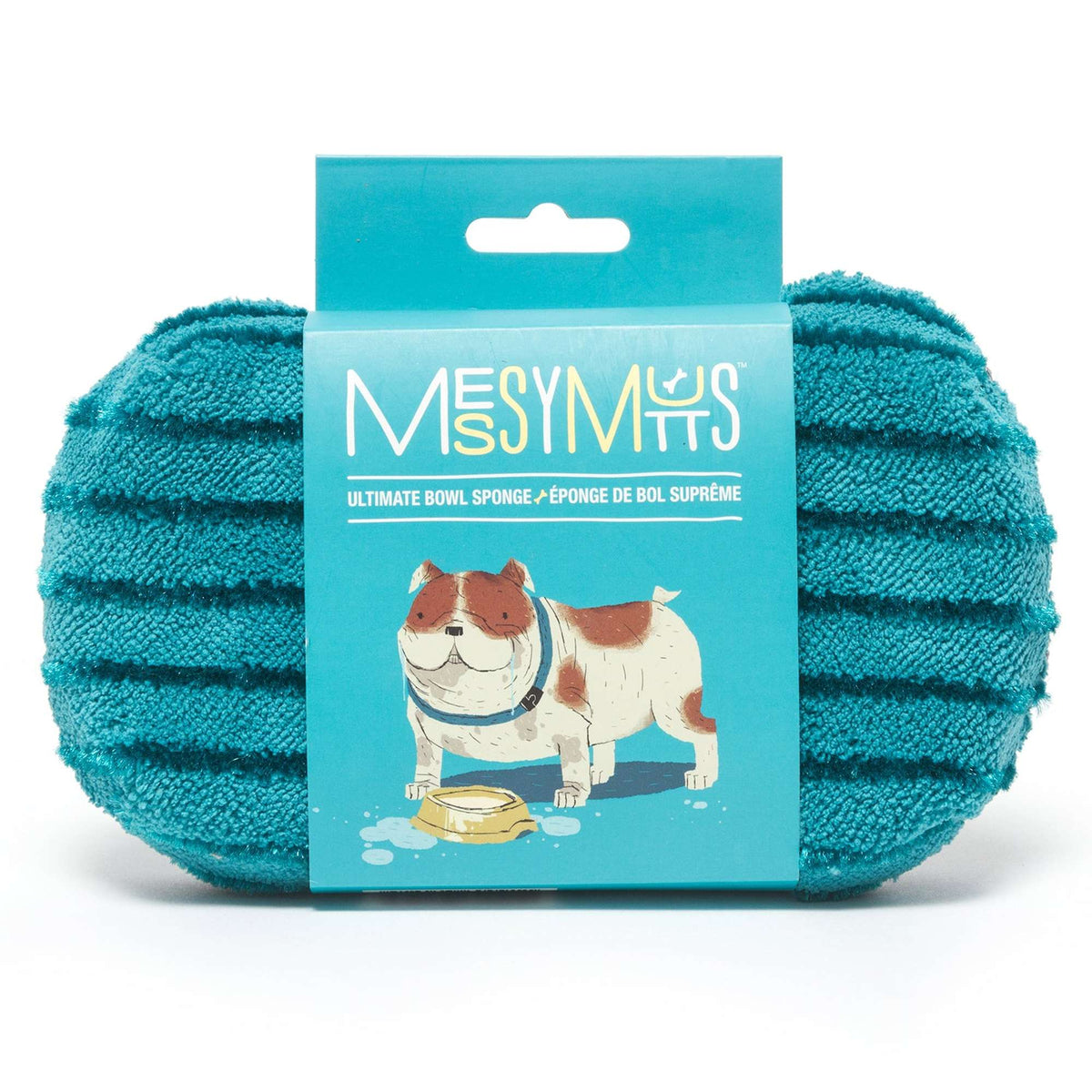 Messy Mutts Microfiber Ultimate Dog &amp; Cat Bowl Sponge