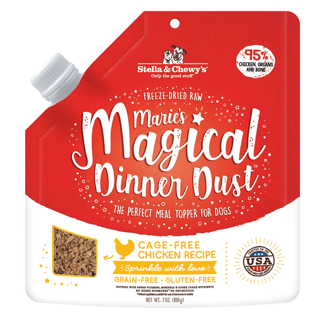 Stella &amp; Chewy&#39;s Marie&#39;s Magical Dinner Dust Chicken Freeze-Dried Raw Dog Food Topper