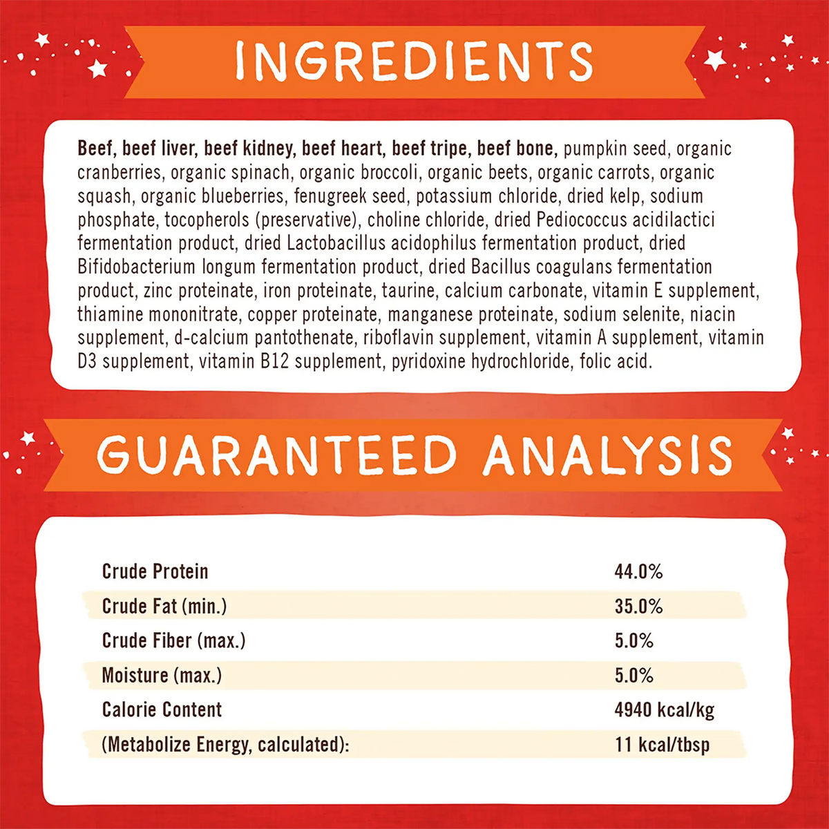 Stella &amp; Chewy&#39;s Freeze-Dried Raw Marie&#39;s Magical Dinner Dust Beef Dog Food Topper