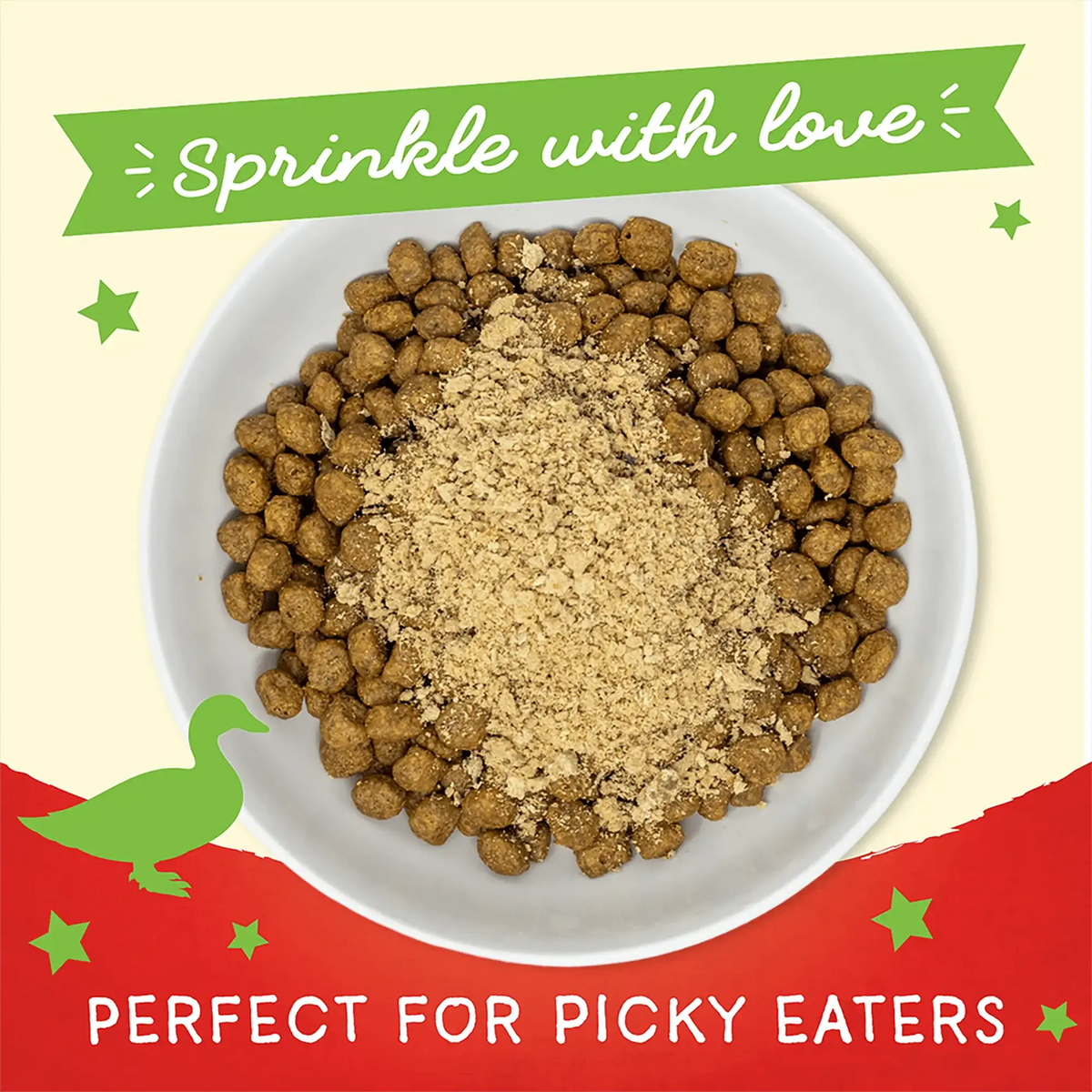 Stella &amp; Chewy&#39;s Marie&#39;s Magical Dinner Dust Duck Duck Goose Dog Food Topper