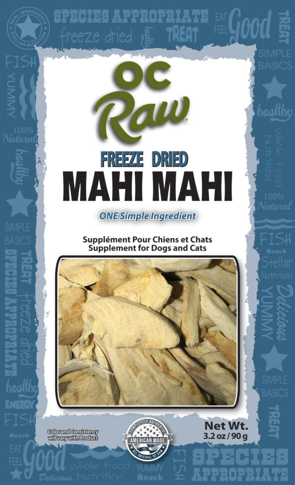 OC Raw Freeze-Dried Mahi Mahi Dog &amp; Cat Treats