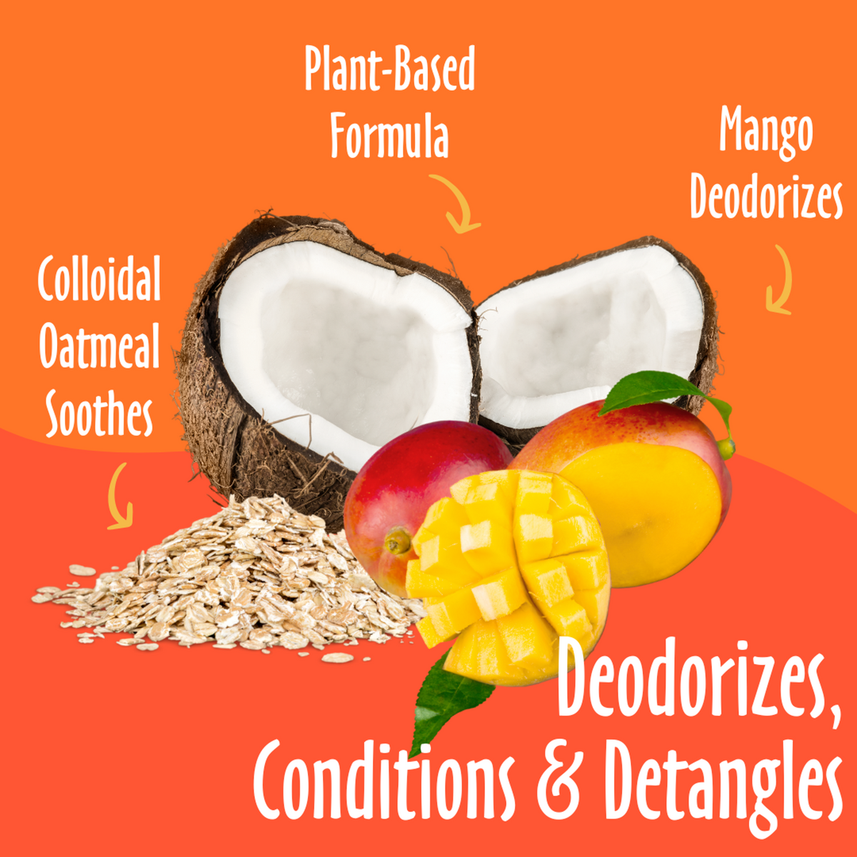 Earthbath Dog 3 In 1 Deodorizing Spritz Mango Tango