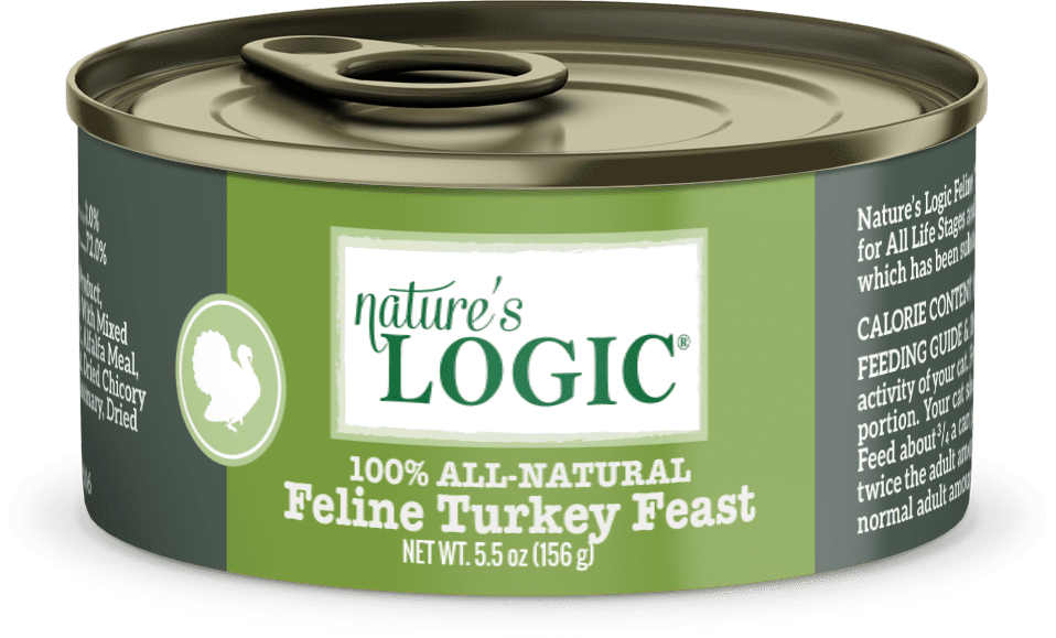Nature&#39;s Logic Feline Turkey Feast Canned Cat Food