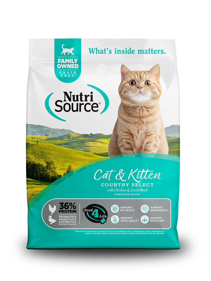 NutriSource Country Select with Chicken &amp; Duck Meal Cat &amp; Kitten Food