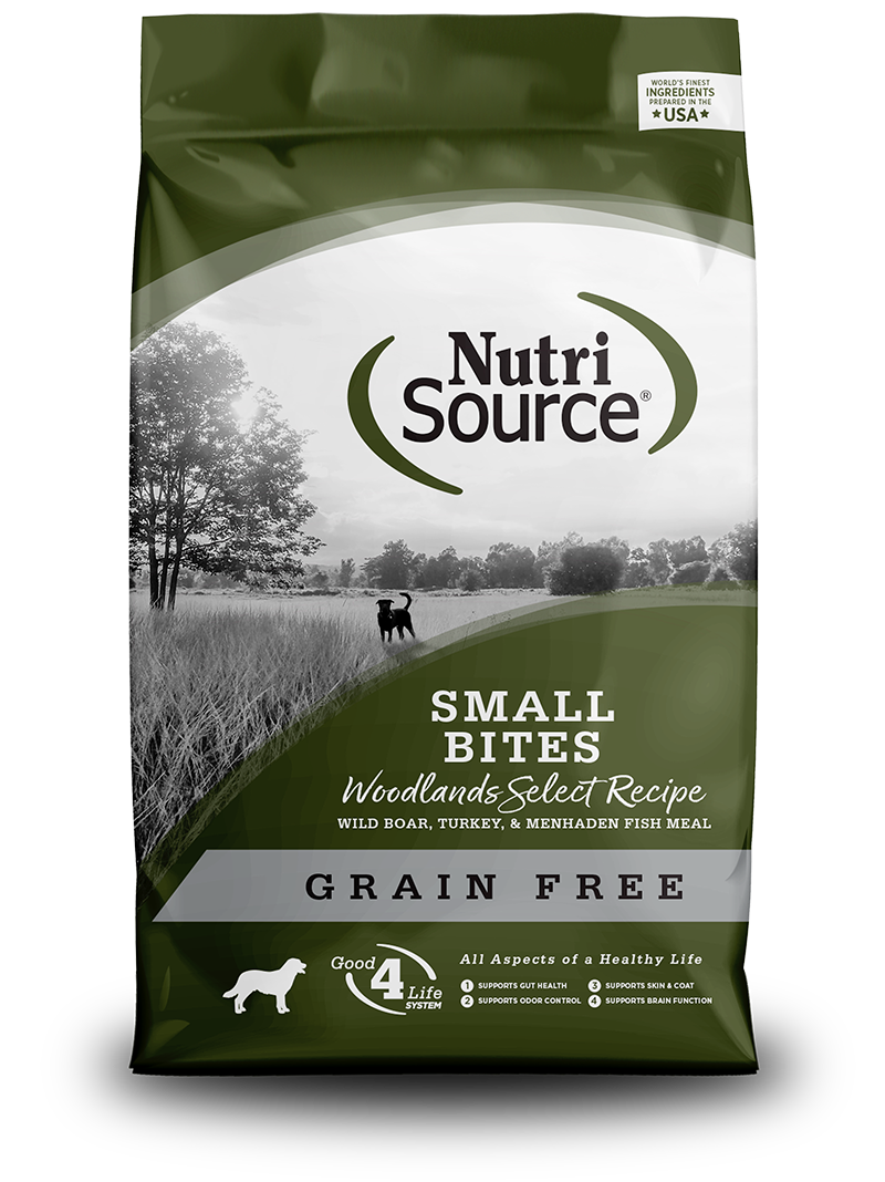 NutriSource Grain Free Small Bites Woodlands Select Dog Food